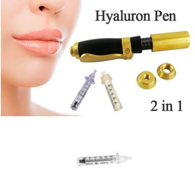 3 Level Pena Pengisi Hyaluron 0.3ml 0.5ml Pengisi Bibir Asam Hyaluronic Tanpa Jarum