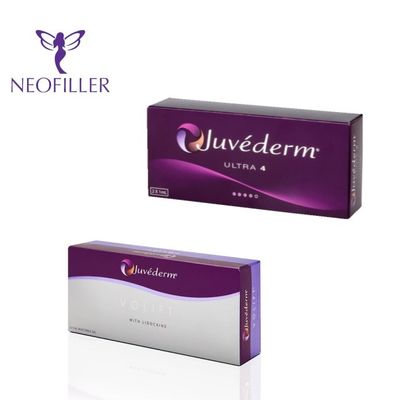 Suntikan 2ml Juvederm Dermal Filler Ultra 4 Voluma Membentuk Kembali Kontur Wajah / Depresi Kulit