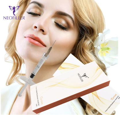 1ml 2ml Syringe Asam Hyaluronic Injeksi Tahan Lama Untuk Keriput Dalam