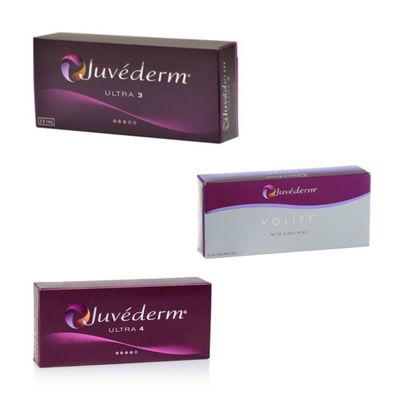 Ultra3 Ultra4 Juvederm Voluma Dermal Filler Injeksi Untuk Keriput Dalam