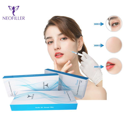 Facial Hyaluronic Acid Dermal Filler Jarum Suntik Steril Suhu Kamar