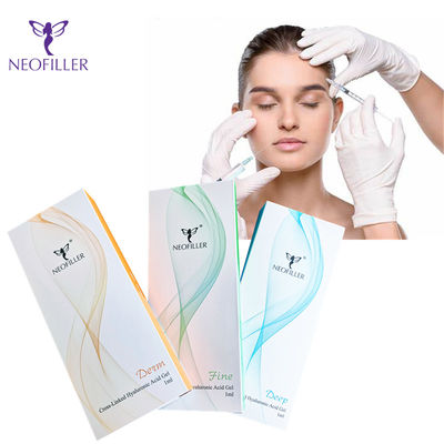 Facial Hyaluronic Acid Dermal Filler Jarum Suntik Steril Suhu Kamar