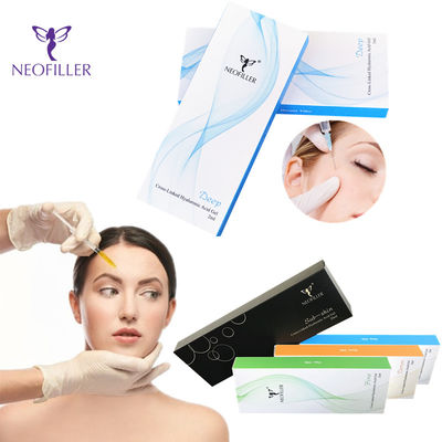 Facial Hyaluronic Acid Dermal Filler Jarum Suntik Steril Suhu Kamar