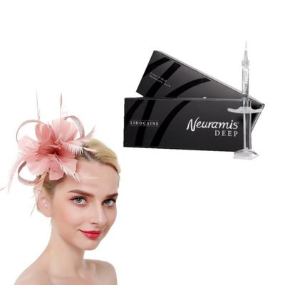 24 - 48 Jam Pemulihan Wajah Cross Linked Hyaluronic Acid Filler Mengurangi Keriput