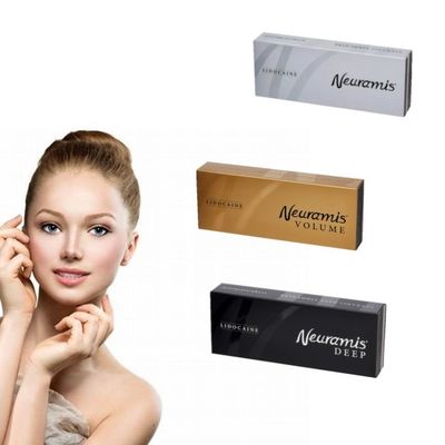 24 - 48 Jam Pemulihan Wajah Cross Linked Hyaluronic Acid Filler Mengurangi Keriput