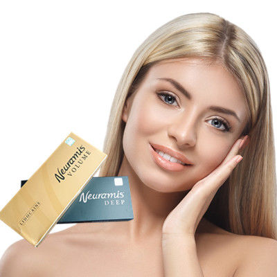 1ml / 2ml Neuramis Dermal Filler Perawatan Volume Sedang Ke Tinggi Untuk Tangan Dari Permukaan Ke Dalam