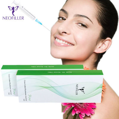 Pengisi Dermal Neofiller Teknologi HA Cross Linked Untuk Wajah Tangan Hidung Dan Payudara