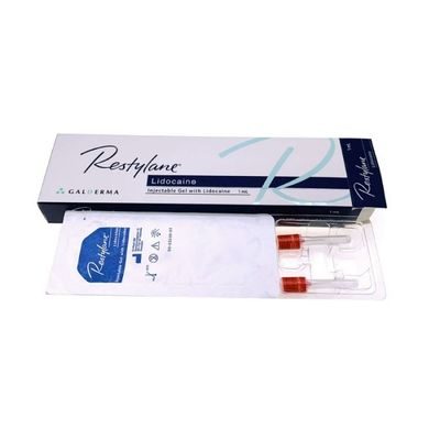 Penghilang Kerutan Wajah Asam Hyaluronik Injeksi Filler Kulit Lift Dengan Lido