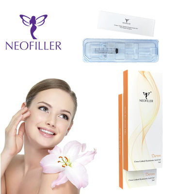 Hyaluronic Acid Dermal Filler Transparan untuk Wajah Penyimpanan pada suhu kamar