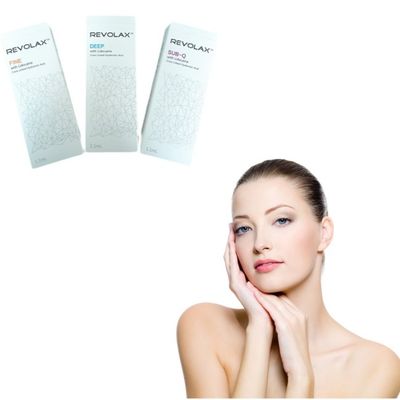 Pengembalian Kerutan Asam Hyaluronic Revolax Filler Kulit 6-12 Bulan Efek Durasi