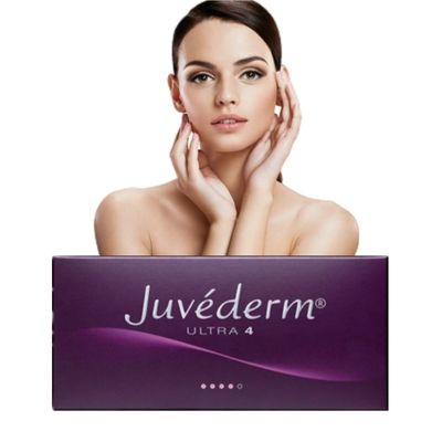 Hyaluronate Gel Injeksi Juvederm Dermal Filler Ultra 3 Ultra 4 Volume Untuk Wajah