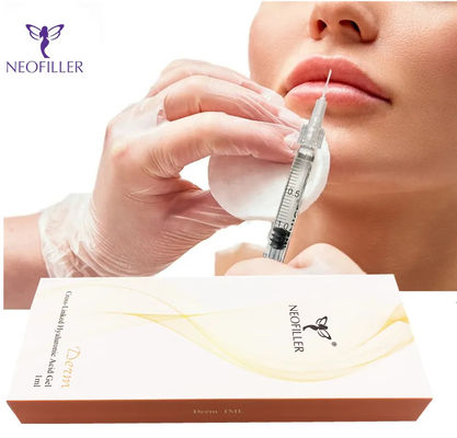 Cross Linking Hyaluronic Acid Dermal Filler Injeksi Pengurangi Kerutan