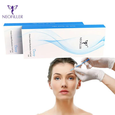 Hyaluronic Acid Dermal Filler dengan Situs Injeksi Wajah