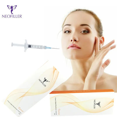 Filler Dermal Hyaluronic Acid Transparan untuk Injeksi Hipodermal