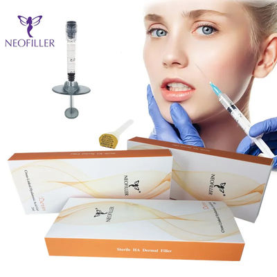 Filler Dermal Hyaluronic Acid Transparan untuk Injeksi Hipodermal
