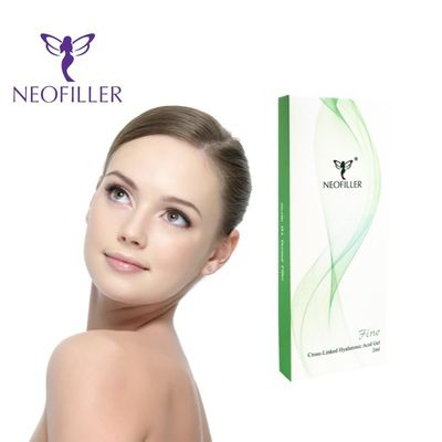 Filler Dermal Hyaluronic Acid Transparan Kedalaman Injeksi Hypodermic dan Cross-Linking
