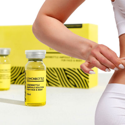Lemon Bottle Ultimate Lipolysis Solution Untuk Pengurangan Lemak 10ml*5 Botol Formula Konsentrasi Tinggi