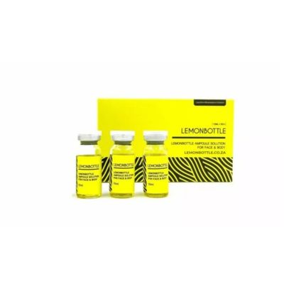 Solusi Botol Lemon Konsentrasi Tinggi Untuk Injeksi Larut Lemak 5 Vial X 10ml Seluruh Tubuh