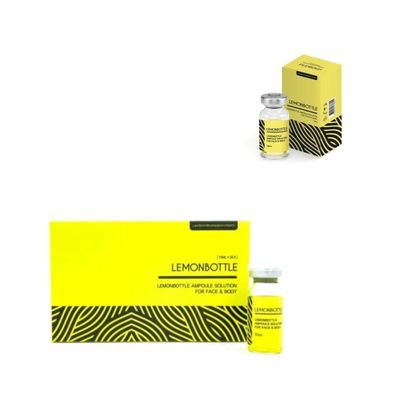 Unisex Lemon Bottle Fat Dissolving Liquid Solution Untuk Lipolisis