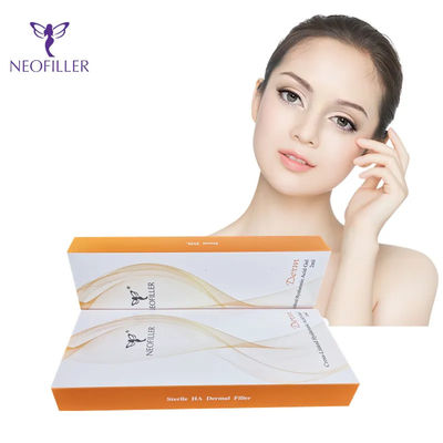 Hyaluronic Acid Dermal Filler Untuk Pembesaran Wajah Hidung Bibir 24mg/ml