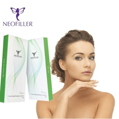 Neofiller Injeksi Hipodermic Asam Hyaluronic Filler Dermal Injeksi Hipodermic