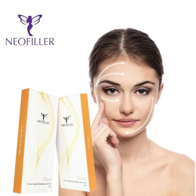 Neofiller Hipodermal Facial Dermal Filler Cross Linked 24mg/ml Konsentrasi 9-12 Bulan Umur panjang