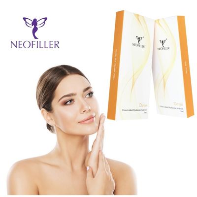 Neofiller Hipodermal Facial Dermal Filler Cross Linked 24mg/ml Konsentrasi 9-12 Bulan Umur panjang