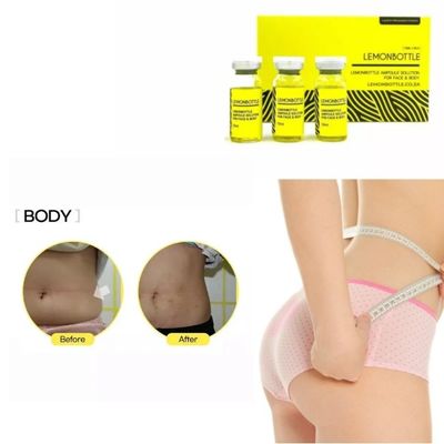 Jual Lemon Bottle Fat Dissolver 5X10ml Kotak Solusi Penurunan Berat Badan Online