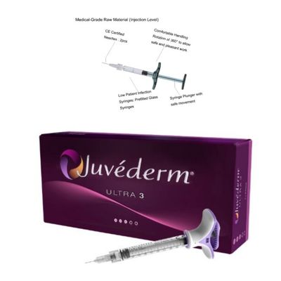 Hyaluronic Acid Gel Juvederm Dermal Filler 6-9 Bulan Efek penyimpanan suhu kamar
