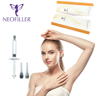 24mg/ml Cross Linked Transparent Hyaluronic Acid Dermal Filler untuk suntikan wajah
