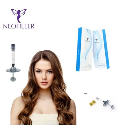Injeksi Hipodermal Wajah Cross Linked Hyaluronic Acid Dermal Filler Untuk Umur Panjang 9-12 Bulan