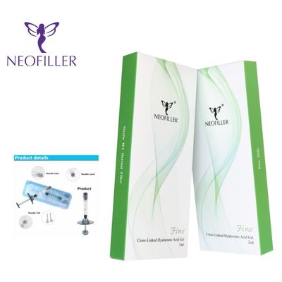 Neofiller 24mg/ml Filler Asam Hyaluronic Transparan untuk Suntikan Wajah