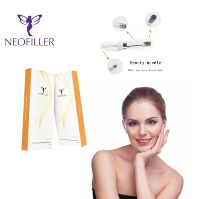 Neofiller Hipodermal Transparan Filler Kulit Umur panjang 9-12 Bulan Penyimpanan suhu kamar