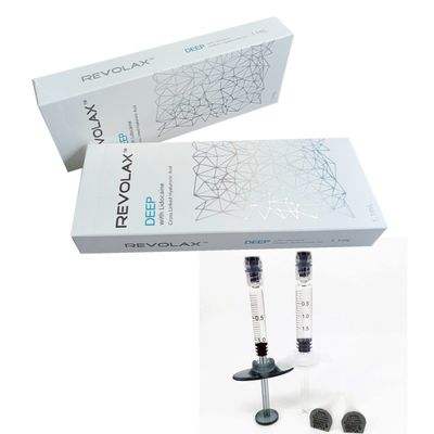 Revolax 1.1ml Hyaluronic Acid Dermal Filler Fine Deep Subq Untuk Menghaluskan Dan Mengisi