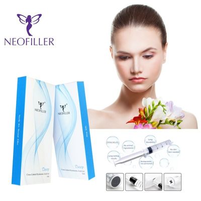 Filler Kulit Asam Hyaluronic Transparan 10ml Untuk Umur Panjang 9-12 Bulan