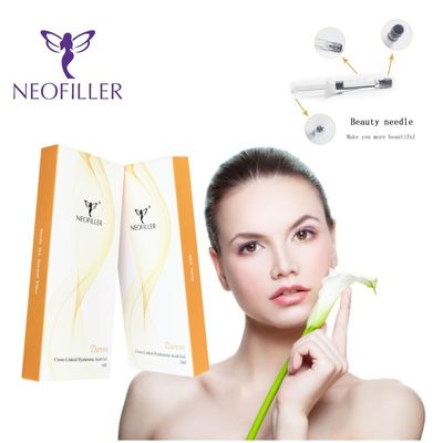 1 ml 2 ml Neofiller HA Filler Kulit Untuk Lifting Wajah Dan Pengobatan Kerutan 9-12 Bulan