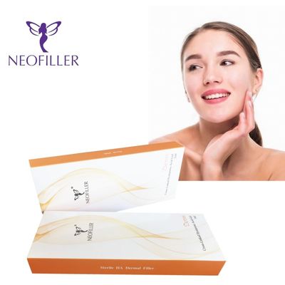 Neofiller 1ml 2ml Wajah Hidung Bibir Pembesar Hyaluronic Filler 24mg/ml