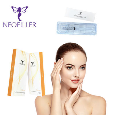 24mg/ml Filler Dermal Asam Hyaluronic Transparan Di Bawah Mata
