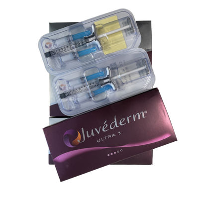 Gel Pengisi Dermal Asam Hyaluronic Juvederm Formula Peningkatan Peremajaan Bibir Pipi