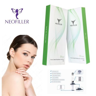 Suntikan Asam Hyaluronic untuk Wajah Transparan Aman untuk Semua Jenis Kulit