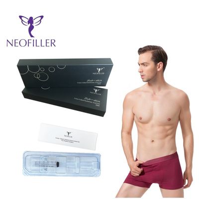 Pengisi Dermal Asam Hyaluronic 24mg-ml Transparan 5ml Gel Suntik Peningkatan Peremajaan Wajah Konsentrasi Tinggi