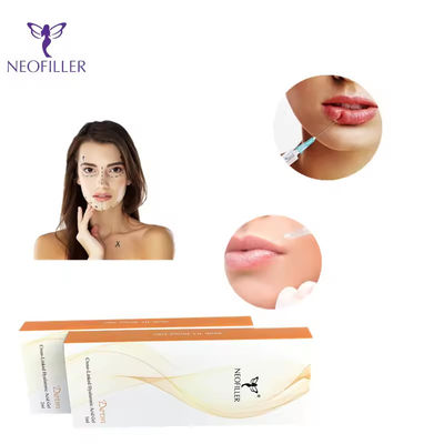 Neofiller 2ml Hyaluronic Acid Dermal Filler Lido Injectable Gel Peremajaan Wajah