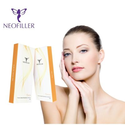 24mg/ml Hyaluronic Acid Filler untuk suntikan wajah Konsentrasi tinggi