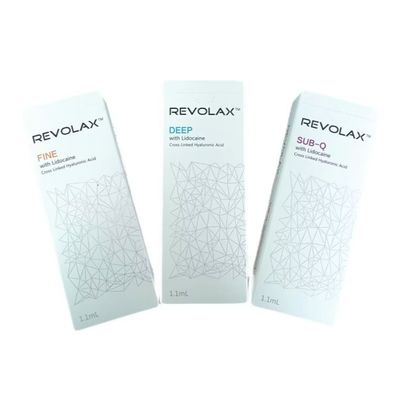 1.1ml Revolax HA Dermal Filler Injection untuk Kerutan Dahi