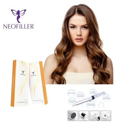 Neofiller 24mg-ml Hyaluronic Acid Filler Dermal Injectable Gel Pengurangan Kerutan Peningkatan wajah