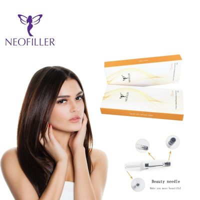 Neofiller 24mg-ml Hyaluronic Acid Filler Dermal Injectable Gel Pengurangan Kerutan Peningkatan wajah