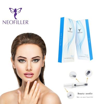 Pengisi Dermal Asam Hyaluronic Cross-Linking 1ml-20ml Gel Suntik Peningkatan Pengurangan Kerut Wajah