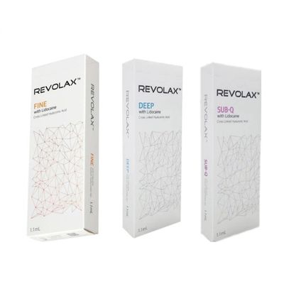 1.1ml Revolax HA Dermal Filler Injection untuk Kerutan Dahi