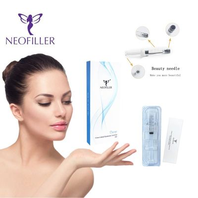 9-12 Bulan Umur Panjang Asam Hyaluronic Filler Kulit Injeksi Hipodermal Aman Efektif Peremajaan Wajah