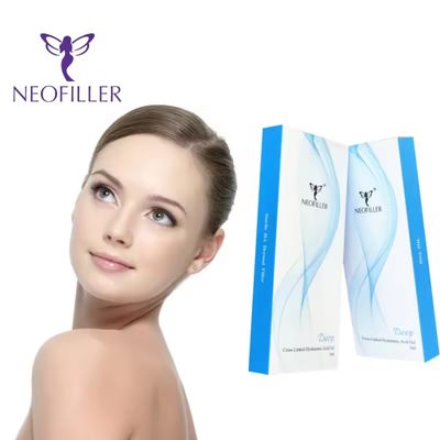 Neofiller Deep 24mg-ml Hyaluronic Acid Dermal Filler Injectable Gel 9-12 Bulan Umur Panjang Injeksi Hipodermal